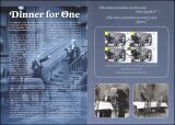 2018  Postamtliches Erinnerungsblatt - Dinner for One