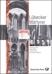 2018  Postamtliches Erinnerungsblatt - Lübecker Märtyrer