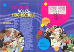 2019  Postamtliches Erinnerungsblatt - 100 Jahre Volkshochschule