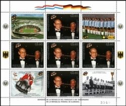 Paraguay 1989  40 Jahre BRD