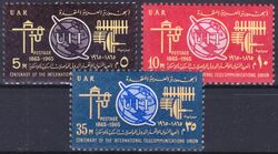 Aegypten 1965  100 Jahre Internationale Fernmeldeunion (ITU)