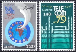 Algerien 1979  Ausstellung TELECOM `79