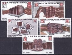Aethiopien 1970  Felsenkirchen von Lalibela