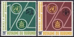 Burundi 1963  Aufnahme in die Vereinten Nationen (UNO)