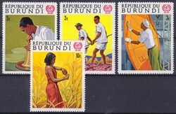 Burundi 1969  50 Jahre Internationale Arbeitsorganisation (ILO)