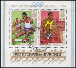 Burundi 1968  Olympische Sommerspiele in Mexico