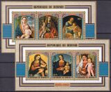 Burundi 1973  Weihnachten: Gemälde