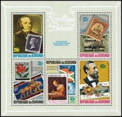 Burundi 1979  100 Todestag von Rowland Hill