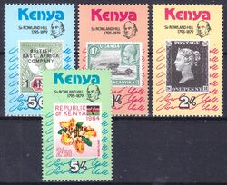 Kenia 1979  100. Todestag von Sir Rowland Hill