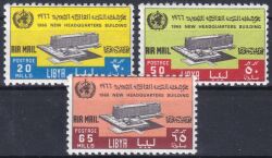 Libyen 1966  Neuer Amtssitz der Weltgesundheitsorganisation (WHO)