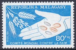Madagaskar 1974  Kampf gegen den Hunger