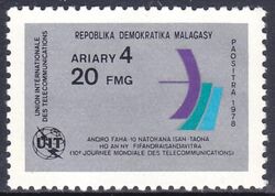 Madagaskar 1978  Weltfernmeldetag