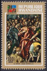 Ruanda 1973  Gemälde von El Greco