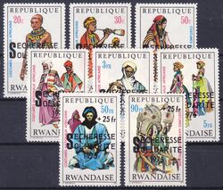 Ruanda 1975  Zentralafrikanische Drre