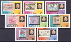 Ruanda 1979  100. Todestag von Rowland Hill