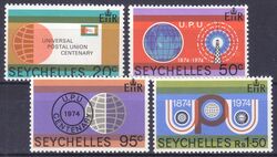 Seychellen 1974  100 Jahre Weltpostverein (UPU)