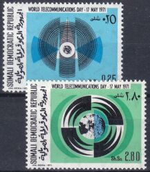 Somalia 1971  Weltfernmeldetag