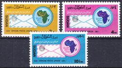 Sudan 1972  10 Jahre Afrikanische Postunion