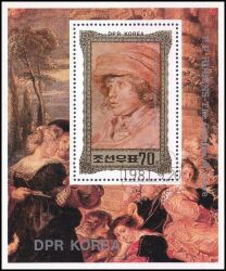 Korea-Nord 1981  Gemälde von Peter Paul Rubens