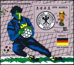 Korea-Nord 1990  Sieg der deutschen Nationalmannschaft