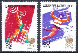 Korea-Sd 1986  Olympische Sommerspiele 1988 in Seoul