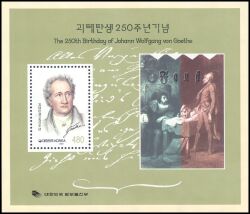 Korea-Süd 1999  250. Geburtstag von Johann Wolfgang v. Goethe
