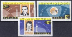 Vietnam 1964  Gruppenflug der Waumschiffe Wostok 5 und 6