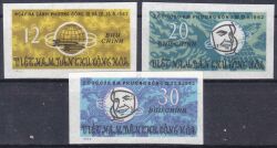 Vietnam 1963  Jahrestag des Gruppenfluges der Raumschiffe "Wostok 3 und 4"