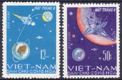Vietnam 1966  Mondlandung von Luna 9