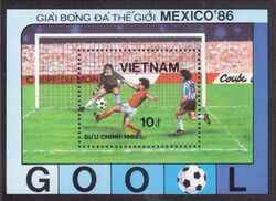 Vietnam 1985  Fuball-Weltmeisterschaft 1986 in Mexiko