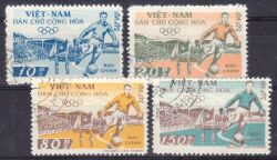 Vietnam 1958  Eröffnung des neuen Stadions in Hanoi