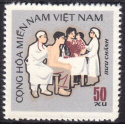 Vietnam 1971  Proklamierung der Republik Südvietnam