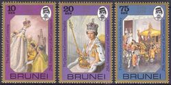 Brunei 1978  25. Jahrestag der Krnung von Knigin Elisabeth II.