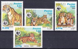 Laos 1984  Weltweiter Naturschutz WWF: Tiger