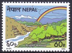 Nepal 1992  Umweltschutz