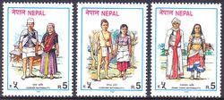 Nepal 1997  Paare verschiedener Volksgruppen
