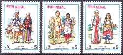 Nepal 1997  Paare verschiedener Volksgruppen