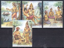 Sri Lanka 1995  Vesak: Die Zehn Vollkommenheiten