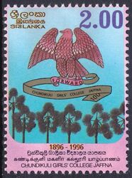 Sri Lanka 1996  100 Jahre Chundikuli-Mdchenkollege