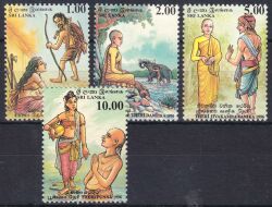 Sri Lanka 1996  Vesak: Nonnen