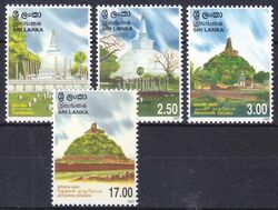 Sri Lanka 1997  Vesak: Stupas von Anuradhapura