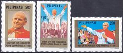 Philippinen 1981  Besuch von Papst Johannes Paul II.