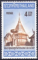 Thailand 1971  Buddhistische Tempel des Landes