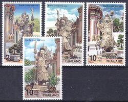Thailand 1998  Chinesische Statuen