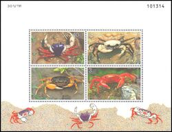 Thailand 1994  Kebstiere: Seltene einheimische Swasserkrabben