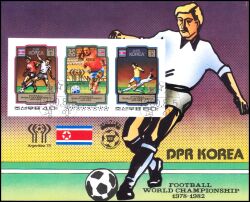 Korea-Nord 1980  Fußballweltmeisterschaften