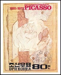Korea-Nord 1982  100. Geburtstag von Pablo Picasso