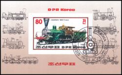 Korea-Nord 1983  Lokomotiven