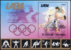 Korea-Nord 1983  Olympische Sommerspiele 1984 in Los Angeles