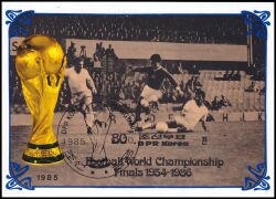 Korea-Nord 1985  Endspiele der Fußballweltmeisterschaften